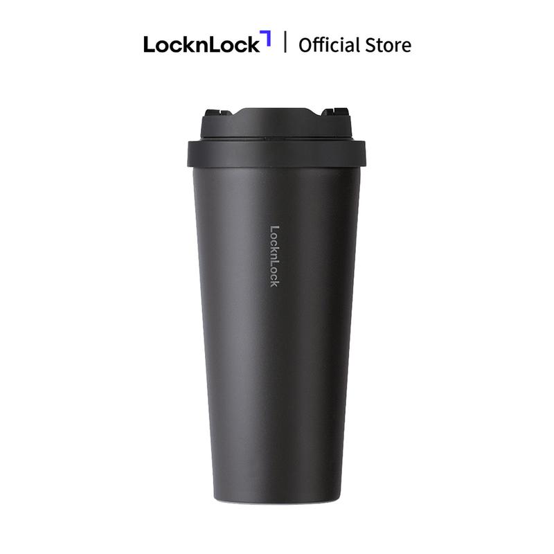  Bình giữ nhiệt Lock&Lock Energetic one-touch 550ml - LHC3249  6 màu  - Thép không gỉ - 4 màu - nắp bật dễ dàng - Hàng chính hãng 