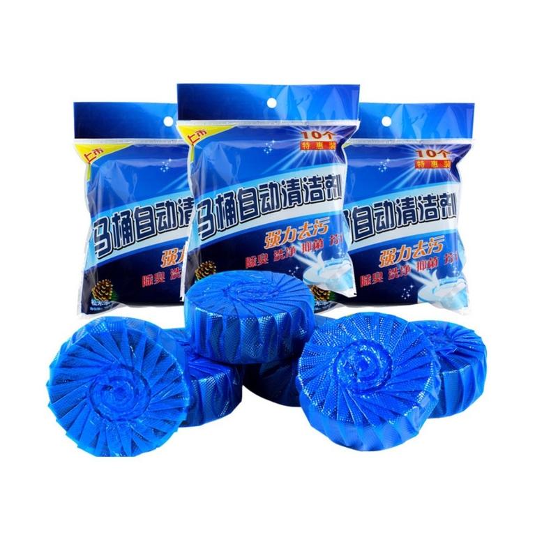 Bịch 10 Viên Tẩy Bồn Cầu, Viên Khử Khuẩn Bồn Cầu
