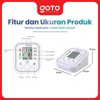 Gambar (Promo Special) Goto [COD] Omicron Tensimeter Alat Ukur Deteksi Tekanan Darah Digital Akurasi Tinggi Blood Pressure BW-3205 - BW-3205 dari Goto Living Kota Tangerang 4 Tokopedia