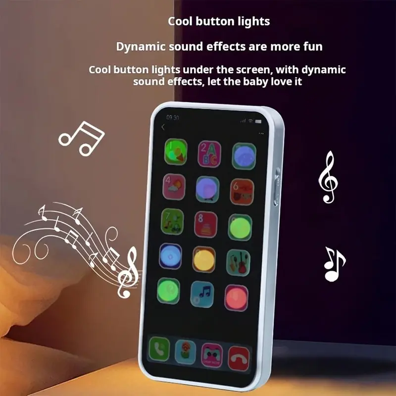 Kids Phone Toy, Simulation Phone Toy, Early Education Toy for Kids, Educational Toy for Boys & Girls, Girls Birthday Gift, Girl Gifts, Christmas Gift 8
