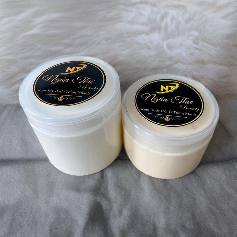 Combo 2 Hũ Kem Dưỡng Trắng Nhanh Body (250g+150g) Th Ngân Thư Women Nữ Dưỡng Body Dưỡng Da Body Làm Đẹp Da Kem Body