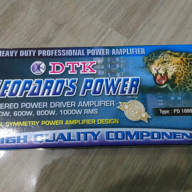DTK Leopard Stereo Power Driver Amplifier PD 1000 S 3