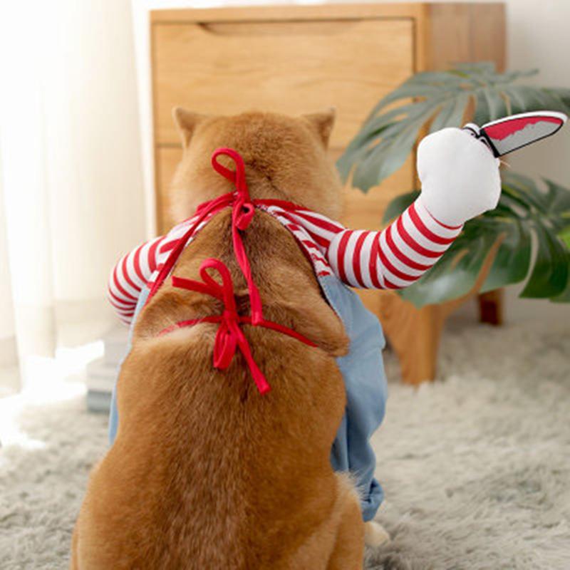 baju anjing dan baju kucing kostum hewan halloween model chucky 4
