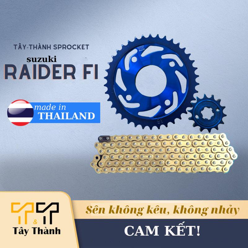 Nhông sên dĩa Raider fi, satria fi, thông số 14 x 38, Tây Thành Shop chuyên nhông sên dĩa
