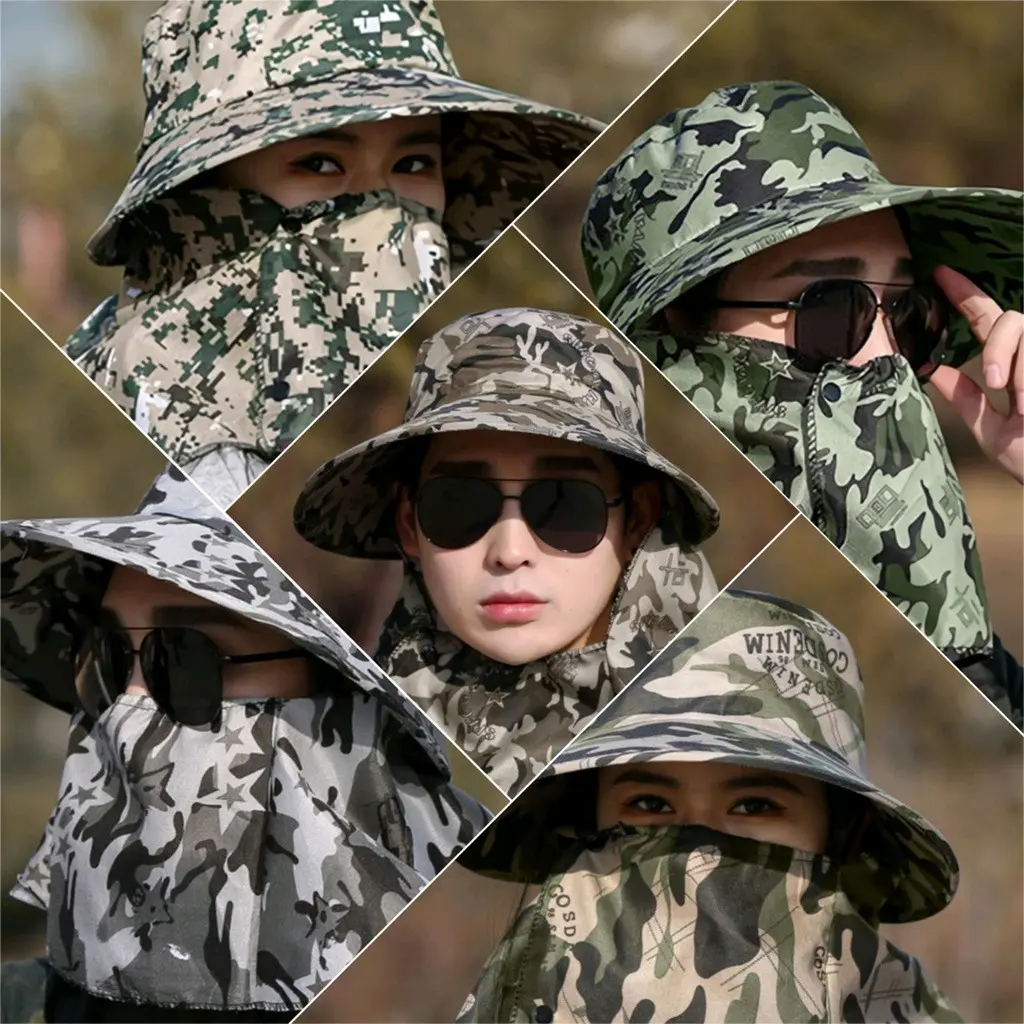 Topi tutup muka Farming/Outdoor hat Breathable Comfortable