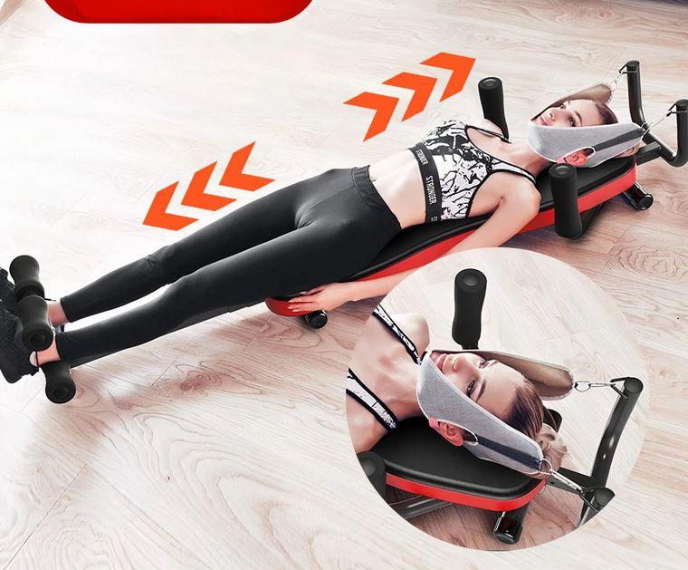 Product Introduction of [MÁY TAY GẠT+ĐAI LƯNG] Giường Kéo Giãn Cột Sống Toàn Thân FREESK - Hỗ Trợ Kéo Dãn Cơ Thể Cải Thiện Cột Sống 50