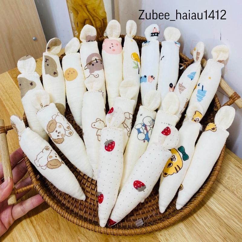 Set 2chiếc Cà rốt đồ chơi cầm tay cho trẻ sơ sinh và trẻ nhỏ Sticker