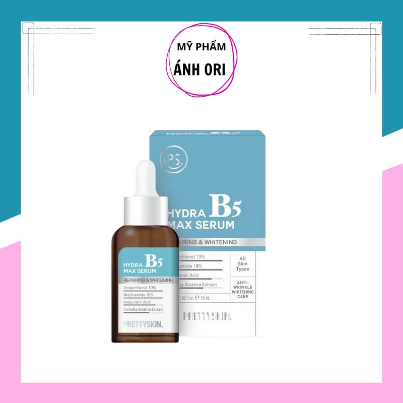 Serum Hydra B5 PS.PRETTYSKIN chai 50ml Chăm Sóc Da Hỗ Trợ Cấp Ẩm Làm Giảm Kích Ứng Cho Da