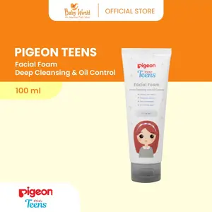 PIGEON TEENS Facial Foam Deep Cleansing & Oil Control 100 ml Kotoran Membersihkan Oily