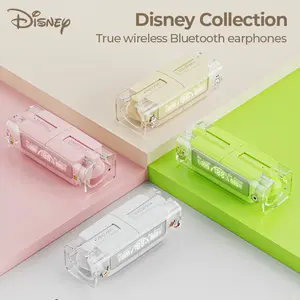 Disney tws Headset Bluetooth 5.3 Suara Stereo HIFI Nirkabel Disney F3 Dengan Mikrofon Headset Bluetooth tampan untuk Apple dan Android Earphones Headphones Wireless