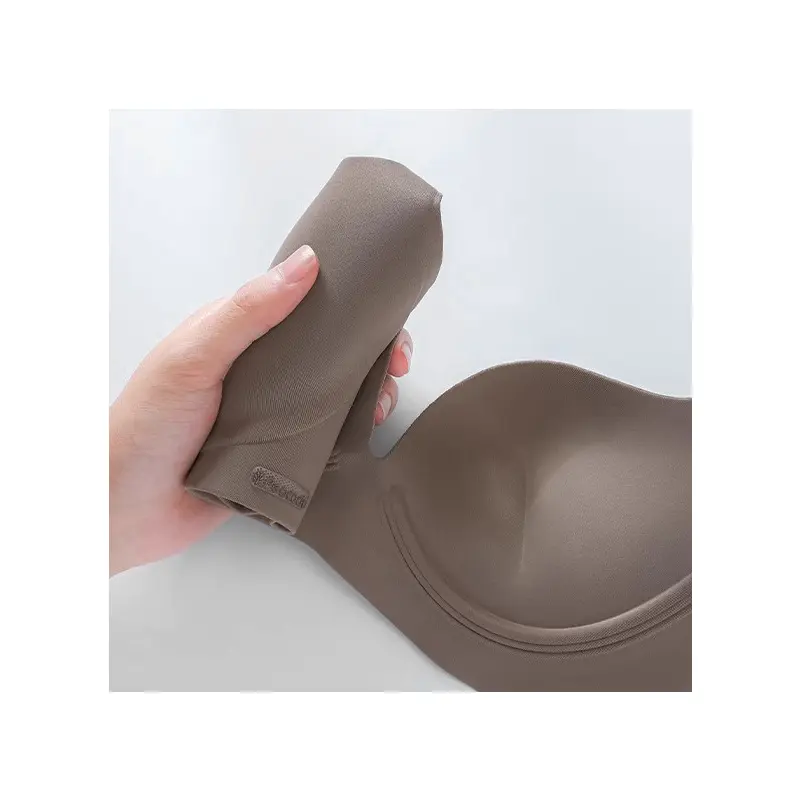 [Áo Lùi Size] Áo Lót Áo Bra Chất Su Đúc Không Gọng Không Đường May Mút Mỏng   -- VN231067 Nữ Women 2
