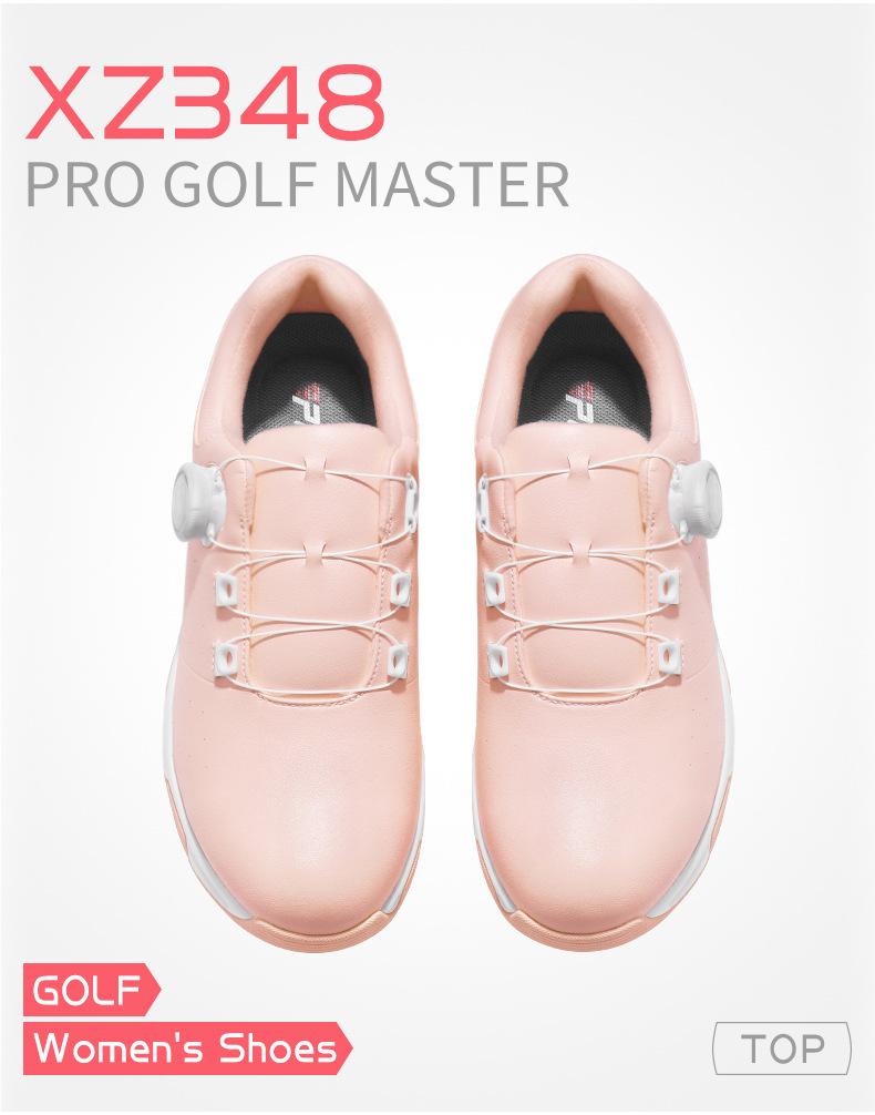 Product Introduction of [PGM] Golf Shoe Women's Summer Waterproof Microfiber Shoes Non-Slip Spike Bottom Sports Golf Women's Shoes Xz348 23