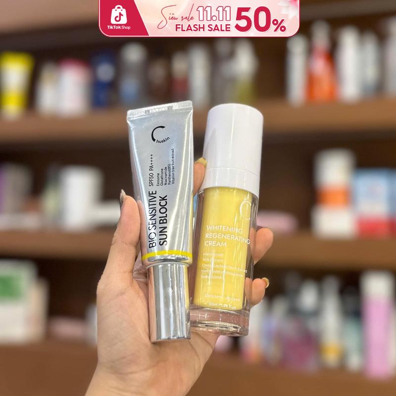 Kem dưỡng Chuskin ngày và chống nắng nâng tone - Dưỡng tráng bảo vệ da hoàn hảo - CB0143