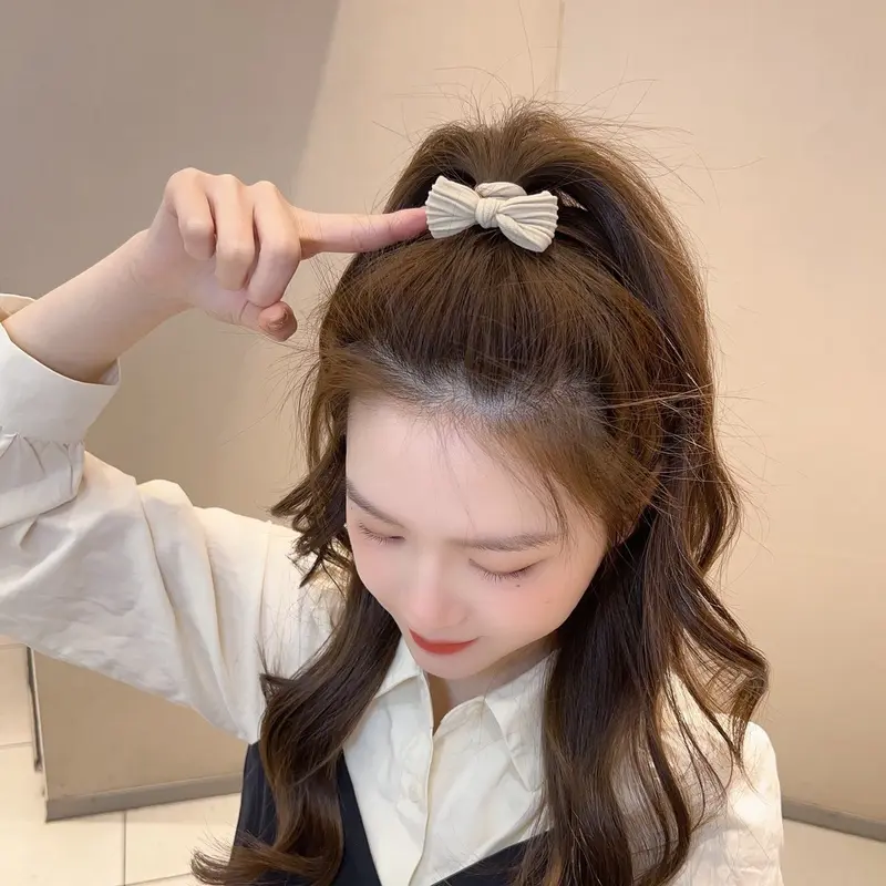 M49 set 10 chun đính nơ phong cách hàn quốc Nữ Women 1