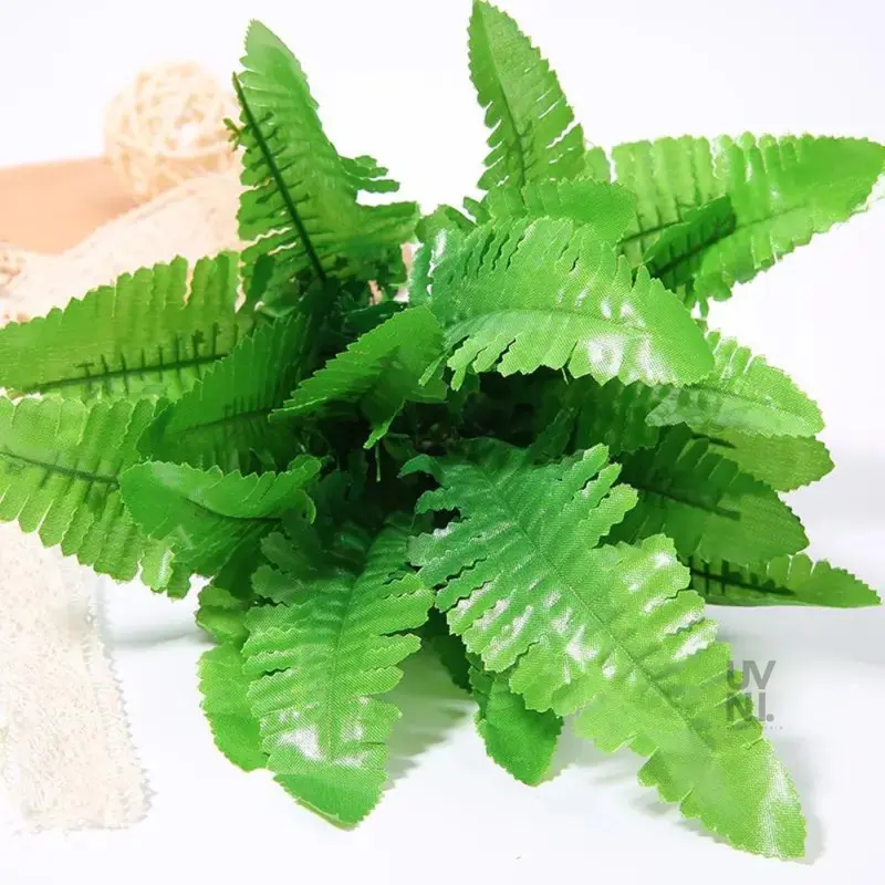 Tanaman Hias Artificial  Daun Pakis Plastik Dekorasi Daun Palsu 6