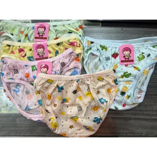 (6pcs) CD anak celana dalam perempuan GN GOLDEN NICK 1188 tissue fullprint TERMURAH 3