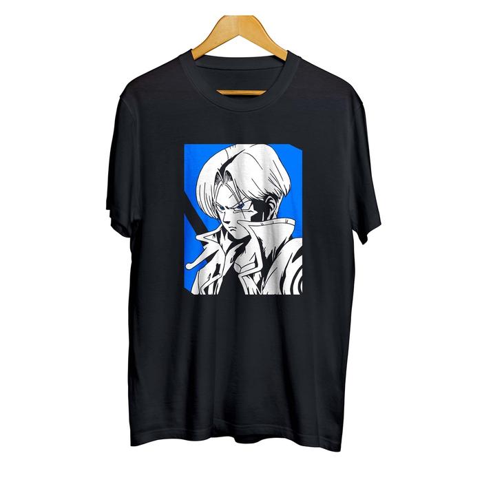 Gambar Kaos distro anime TRUNKS - DRAGON BALL material cotton combed 30s dari mangjapan Kab.Ciamis Tokopedia