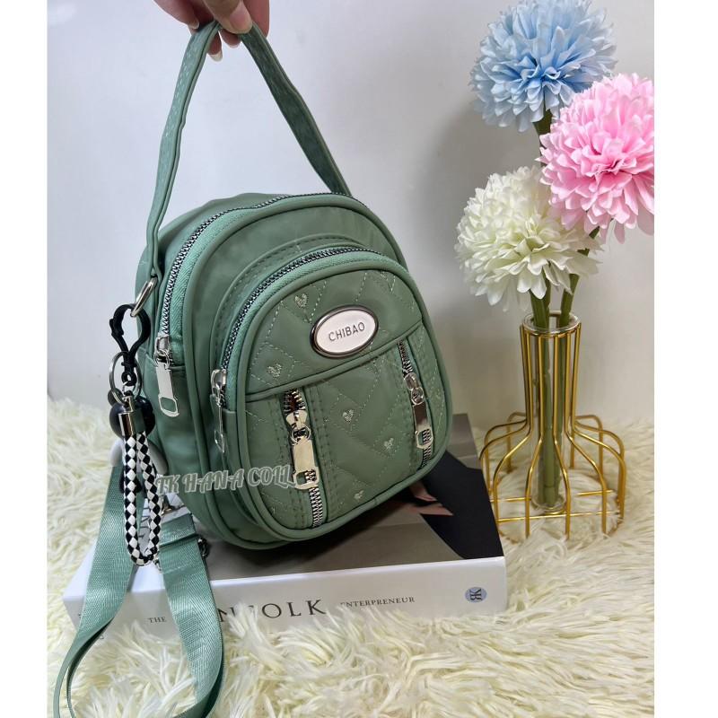 Bagpack Wanita Maura 3in1 2 Res Free Acc Uk 15x19cm  Backpack Ransel