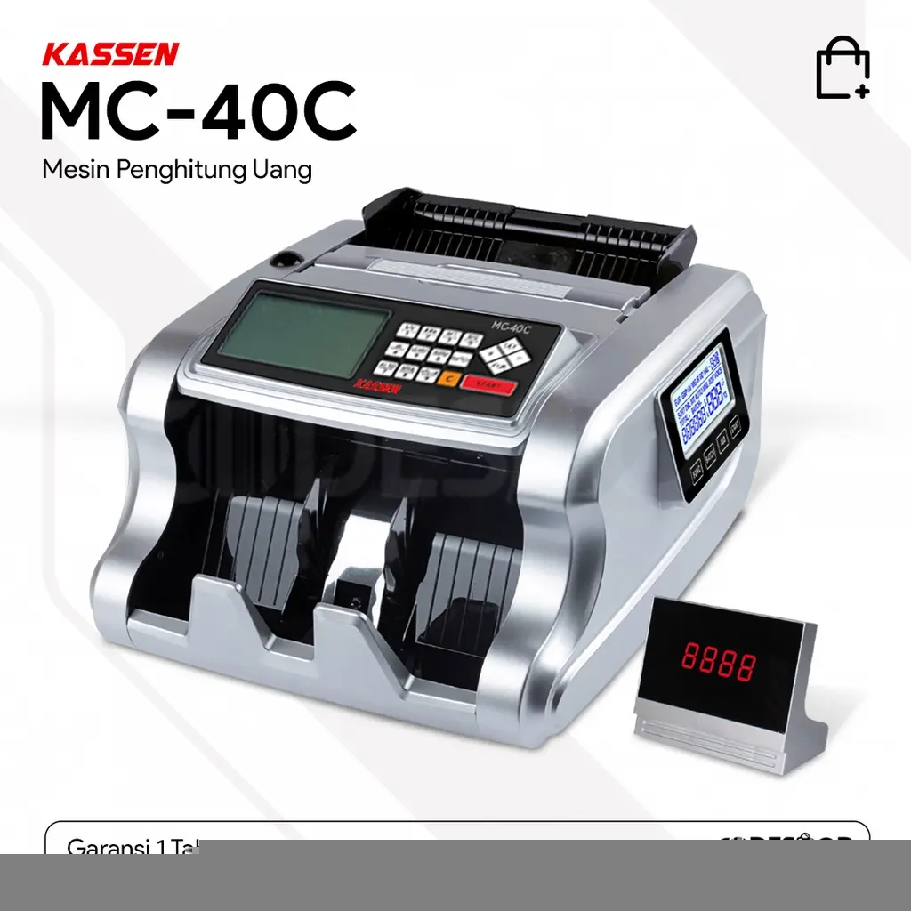 Mesin Hitung Uang Kassen MC-40C MC40C MC40C
