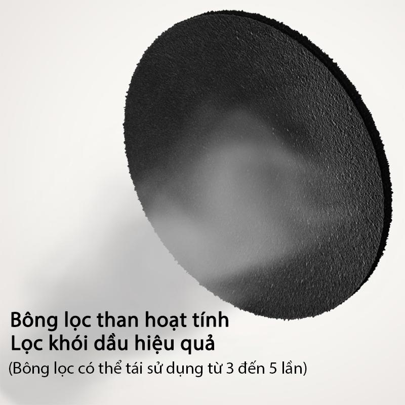 Product Introduction of [Trả tiền khi giao hàng] VNNETLAN máy hút mùi，Máy Hút Khói Để Bàn Pin 1000W, 4000mAh Máy hút khói 15