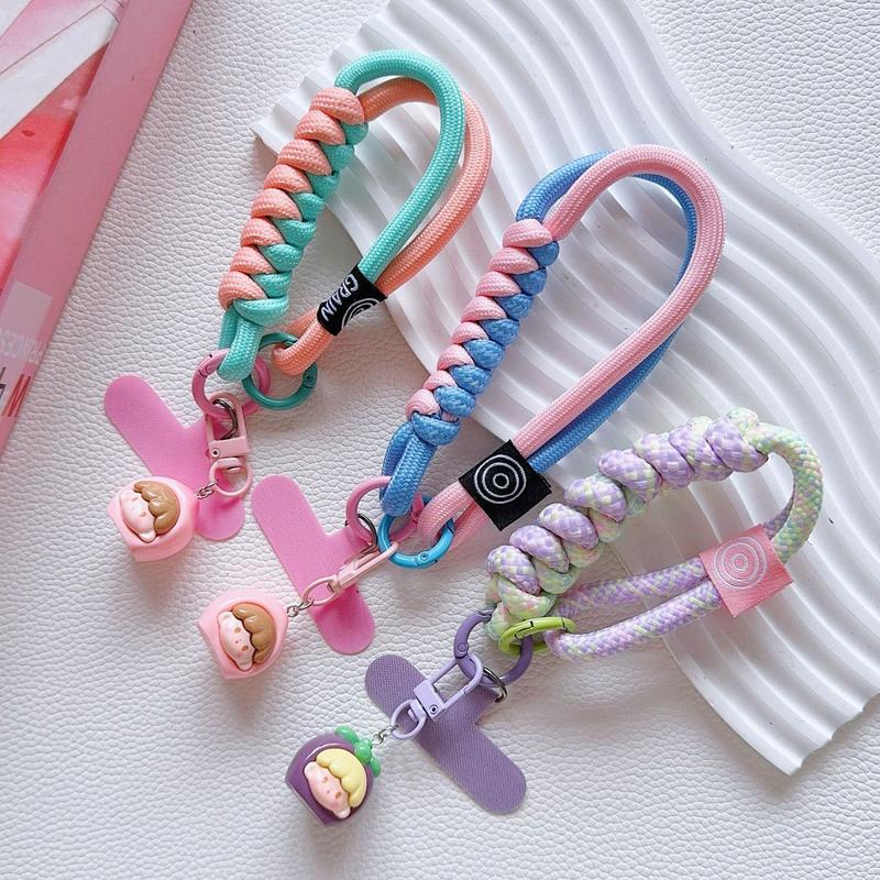 Weaving Handheld Mobile Phone Rope Ornament Woven Hanging Lanyard ...