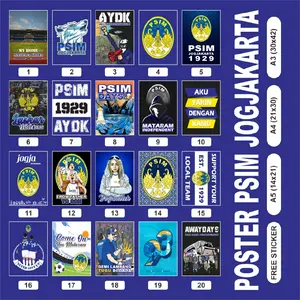 POSTER SUPORTER PSIM JOGJAKARTA 1929