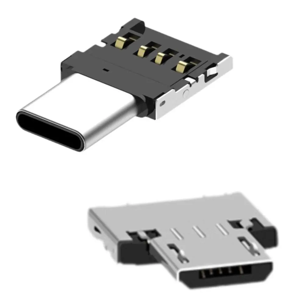 USB OTG Adapter Connector Data Transfer Charging Converter for Tablet Flash Disk
