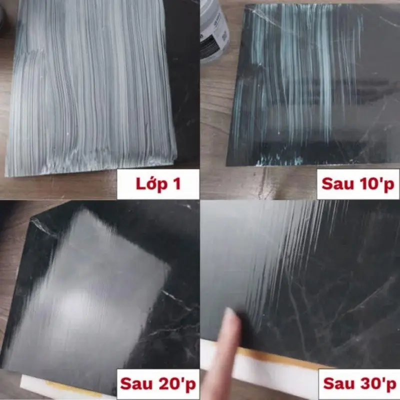 [1KG] Sơn Chống Thấm Trong Suốt Cao Cấp SIRA AC - Chống Thấm Nhạ Vệ Sinh, Tường Lộ Thiên, Chống Mốc Gỗ- Giữ Màu và Bảo Vệ Bề Mặt chong tham trongsuot 3
