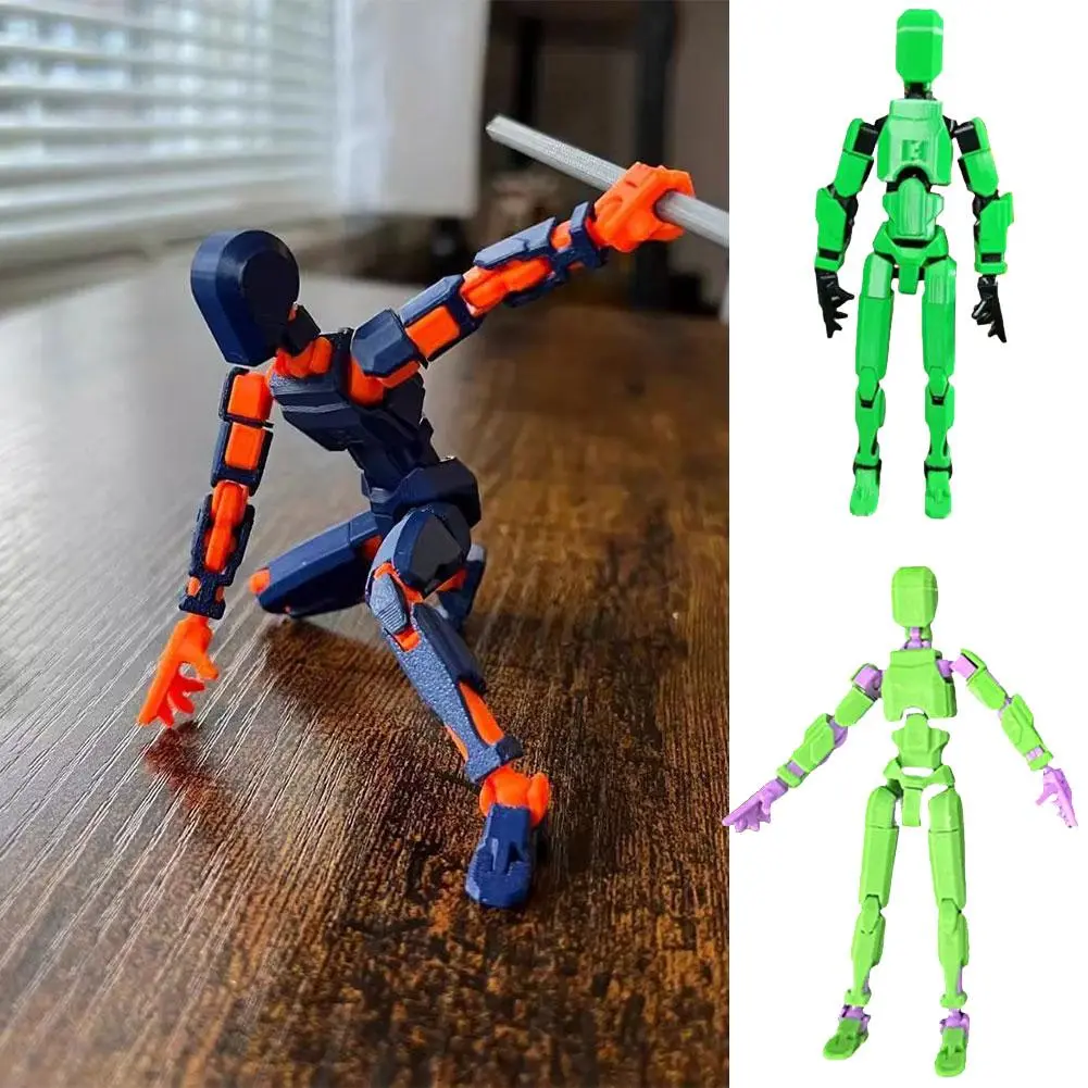 Đồ Chơi Mô Hình Hành Động Nhiều Khớp In 3D, Phiên Bản Nâng Cấp, Mô Hình Có Thể Di Chuyển Đồ Chơi Lucky 13, Có Lợi Ích Khi Giải Nén