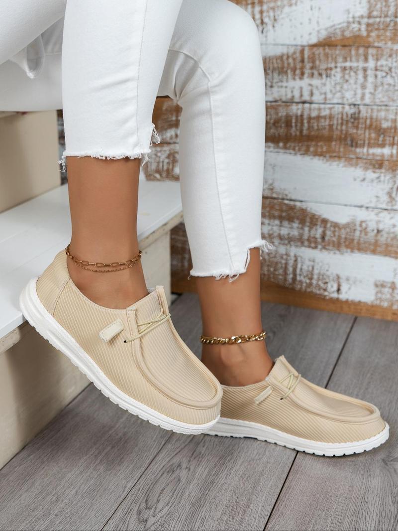 Product Introduction of Women's Fall Minimalist Casual Plain Round Toe Slip-on Shoes, Casual Comfortable Versatile Walking Shoes for Daily Wear 2025 Fall Shoes 10