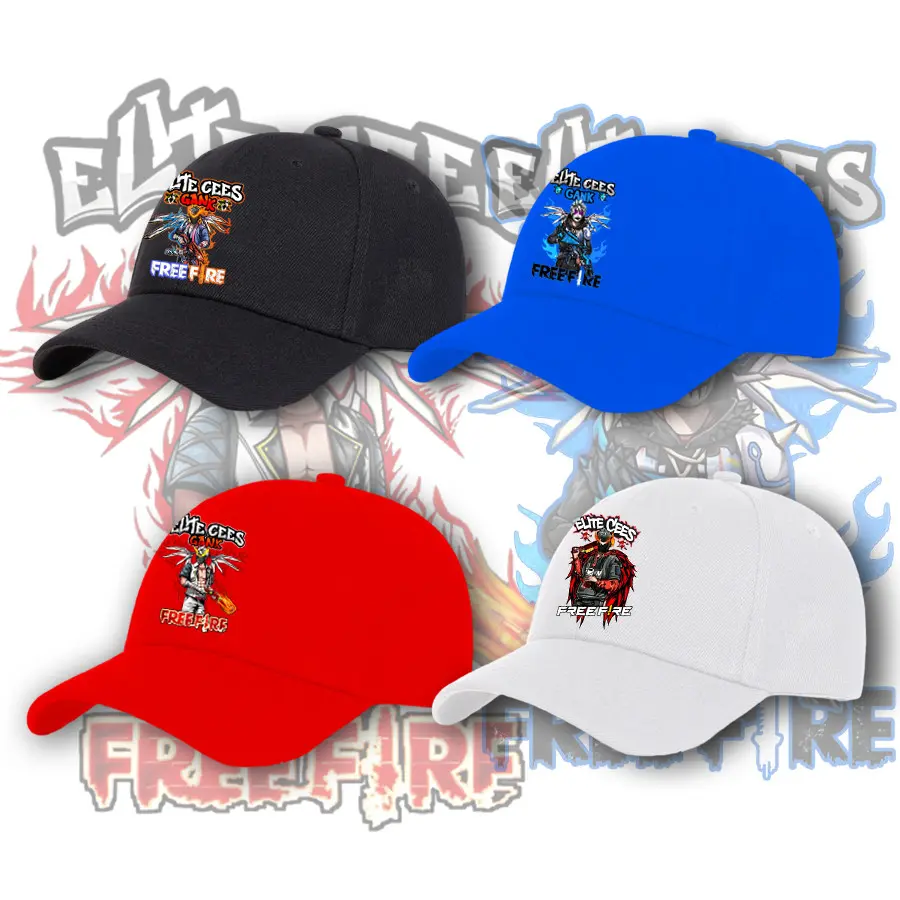 Topi Anak Laki-Laki Free Fire Elite Cees - Topi Trucker Fashion Terbaru