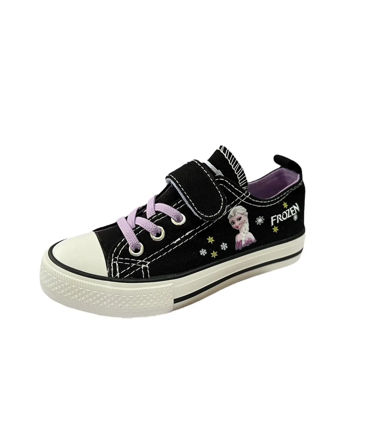 Sepatu Anak Import Kids Sneakers Sekolah Anak Perempuan Karakter Frozen Elsa X9129 Ukuran 25-37