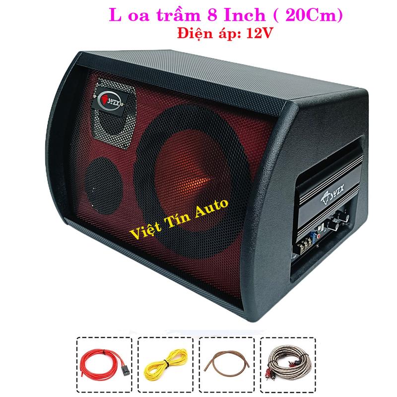  Loa trầm hơi Súp hơi hình thang Loa Sub  Ô tô F-6308 