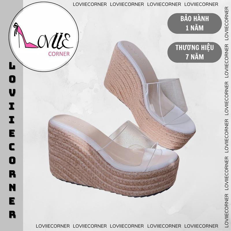 LOVIIECORNER - FORM BÉ - XUỒNG CÓI QUAI MICA MỀM BẢNG TO - DÉP XUỒNG CAO MŨI TRÒN ĐI HẰNG NGÀY - DÉP XUỒNG CAO ĐẾ BẰNG 10 PHÂN , 8 PHÂN - D240201