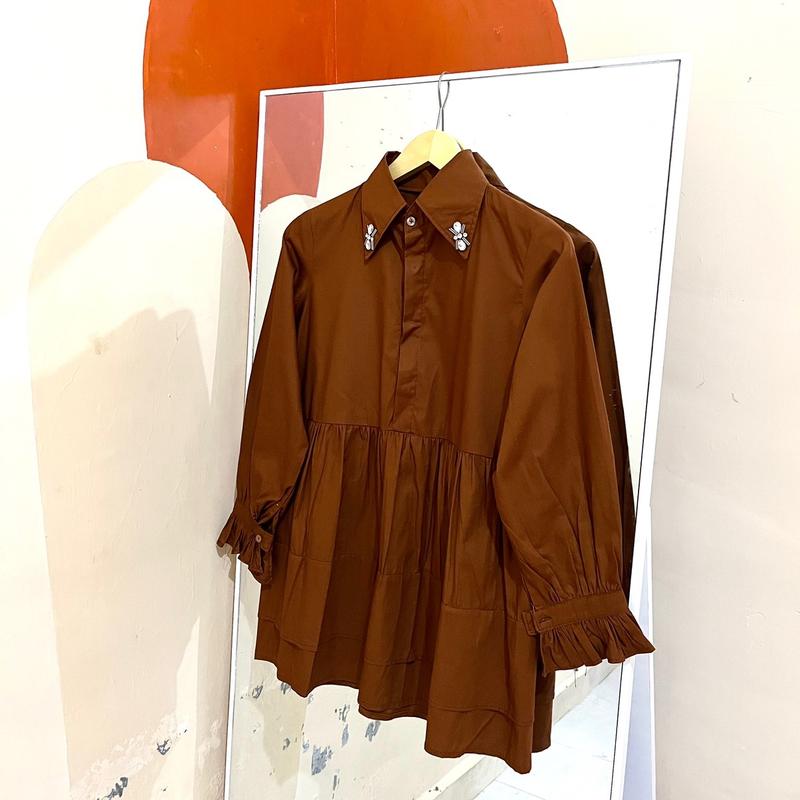 Afifa Blouse by_sun.id Katun Atasan 1