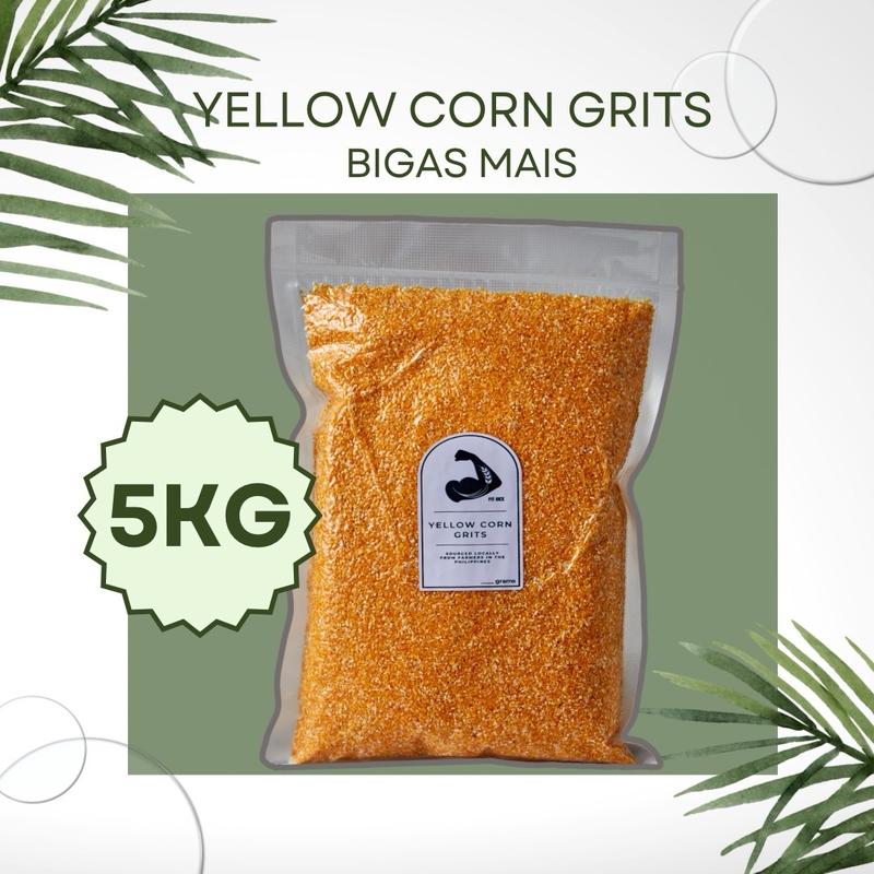 Premium Yellow Corn Grits /Bigas Mais/Corn Rice 5kg - TikTok Shop ...