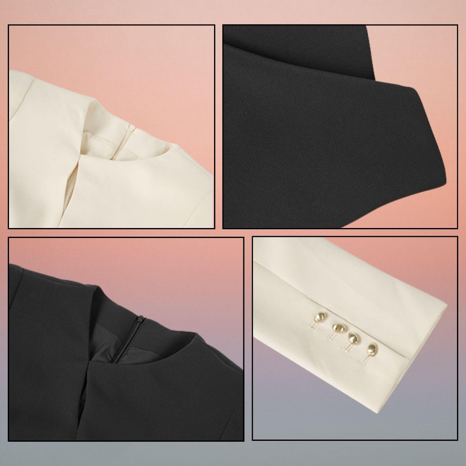 FOLADY - P775 Blazer premium wanita dengan kancing gold, tampil elegan dan modern dengan potongan unik yang memberi kesan eksklusif. Cocok untuk gaya kantor, meeting penting, maupun acara formal, nyaman dipakai seharian. FOLADY - P775 Blazer premium wanita dengan kancing gold, tampil elegan dan modern dengan potongan unik yang memberi kesan eksklusif. Cocok untuk gaya kantor, meeting penting, maupun acara formal, nyaman dipakai seharian.