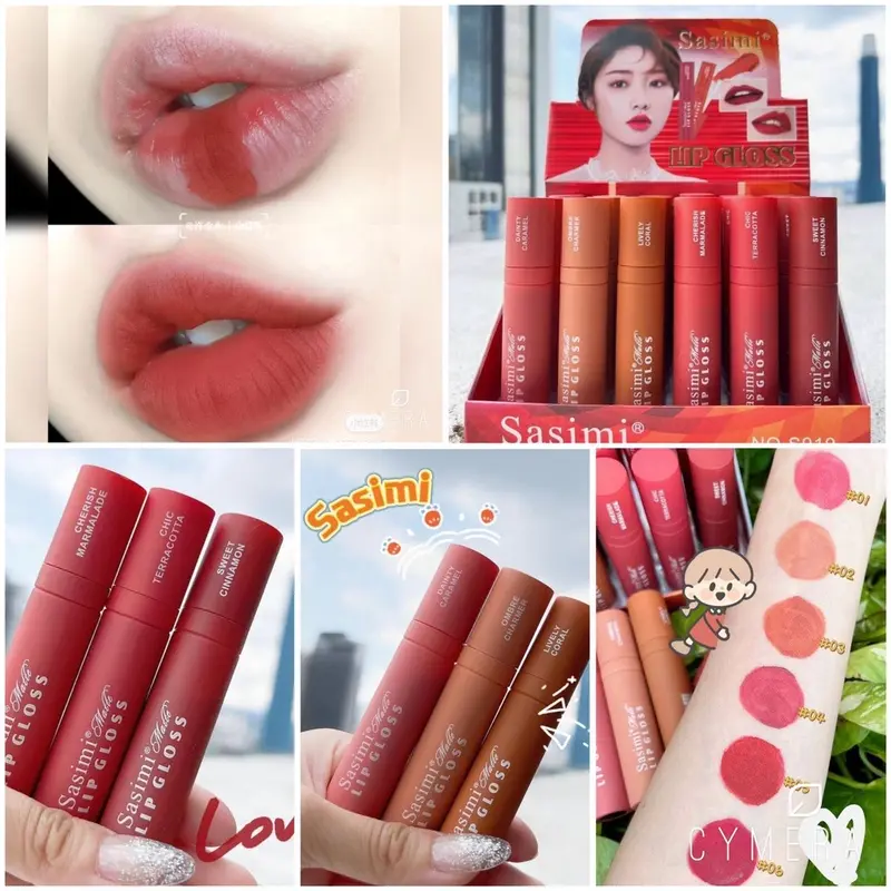 [ Lusinan ] Lipgloss Sasimi Matte 1