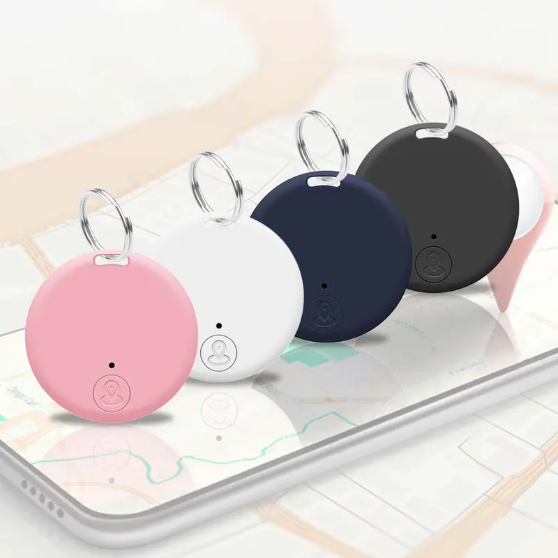 Smart GPS Tracker, Compact & Portable Lightweight Anti Loss Locator, Smart Tracking Device, Portable & Accurate Positioning Device for Pets, Cats, Dogs, Wallets, Keys 0