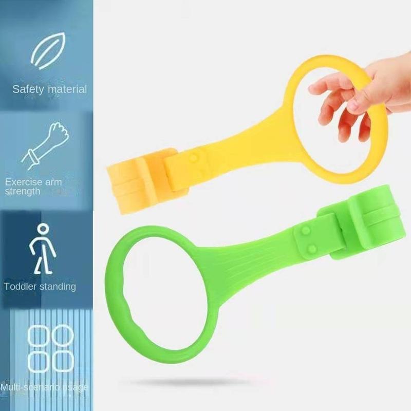 Product Introduction of 1/4pcs Gift Plastic Playpen Pull Ring Baby Walking Assist Tools Playpen Accessories Stand Rings Light Weight Baby Crib Hooks Playpen 16
