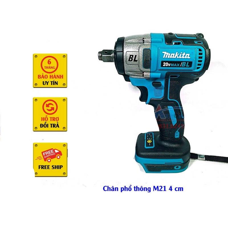 Thân máy siết bulong  20V-199V chân pin thông dụng MAKITA