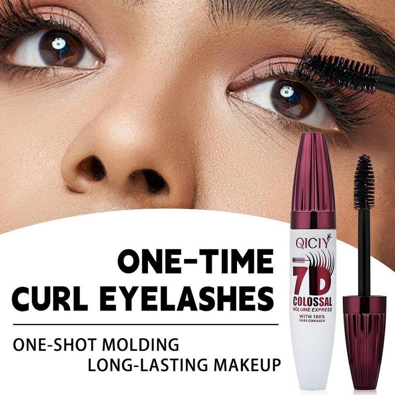 Long Lasting Mascara, 2 Counts Natural Curling Mascara, Eyelashes Lengthening Volumizing Defining, Professional Eye Makeup Products, Cosmetic 4