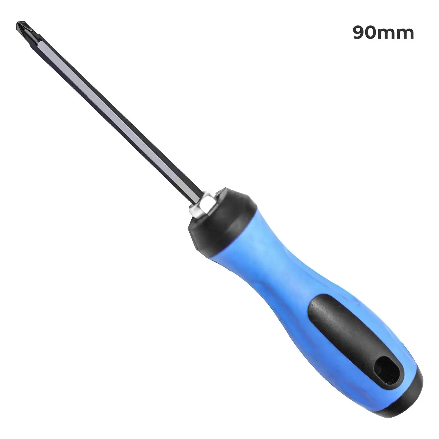 Obeng Bolak Balik Plus Minus 8 Inch dengan Handle Karet dan Magnet Anti Karat - 6748