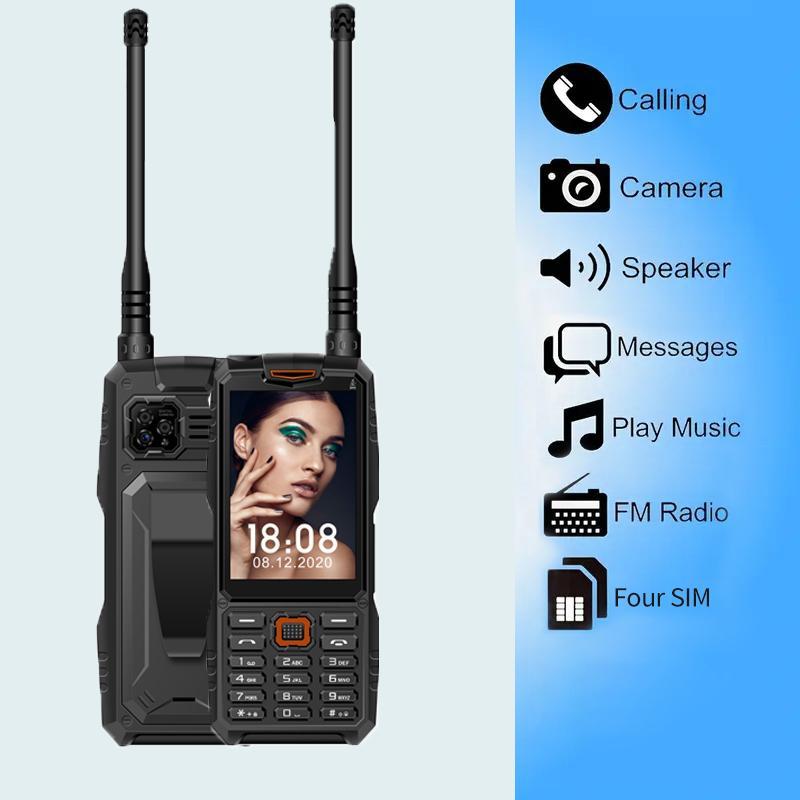 3.5 Inch 2G Unlock Cell Phone, Long Term Standby Button Phone with Flashlight Support FM, MP3, MP4, GPRS, Senior Mobile Phone 4