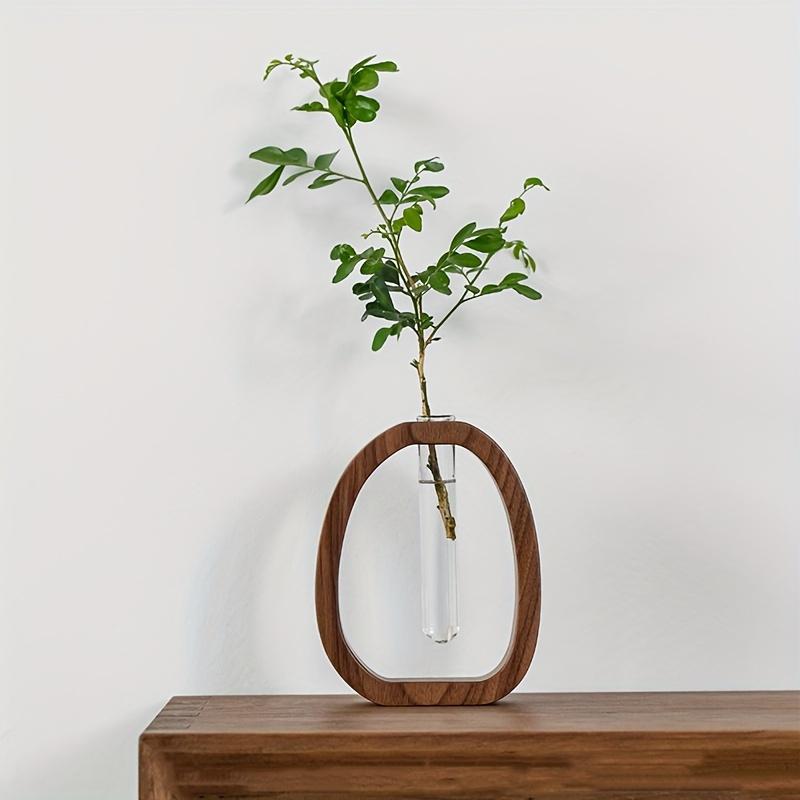 Product Introduction of Bình Hoa Mini, Màu Óc Chó, Hộp Đựng Nước Thủy Tinh Độc Đáo, Để Cắm Hoa Sáng Tạo, Trang Trí Nhà Cửa Mùa Xuân Và Mùa Hè, Thêm Sự Quyến Rũ Mộc Mạc Cho Không Gian Của Bạn, Hoàn Hảo Cho Các Lễ Kỷ Niệm Ngày Thánh Patrick Và Phục Sinh, 1 Cái Decor 1