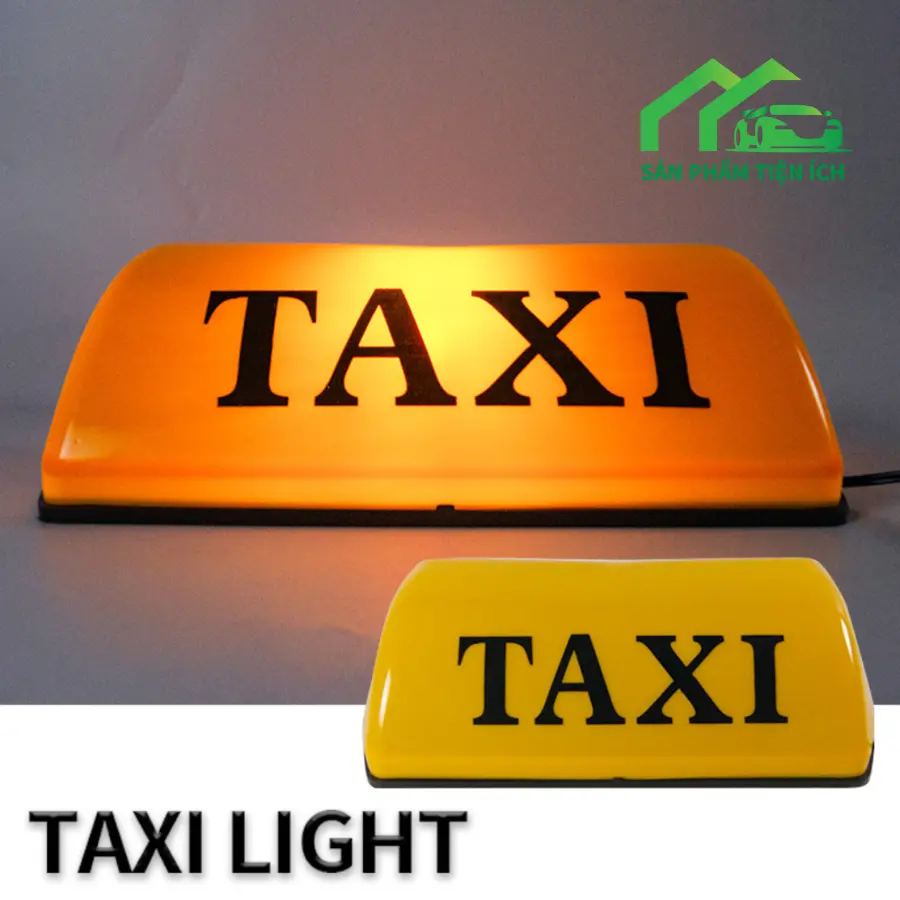 Mào TAXI Hút Nam Châm Có Đèn Gắn Nóc Ô Tô