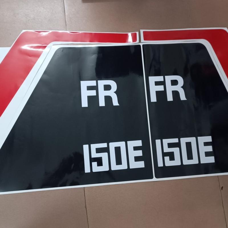 Tem nhãn dán xe mới cho máy xúc Foton Lovol FR150 160 170 180E/E2