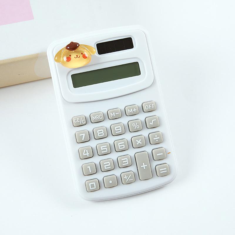 Product Introduction of Portable Cute Kawaii Mini Cute Calculator Cartoon Creative Digit Calculator Office School Supplies Students Stationery Gifts 26