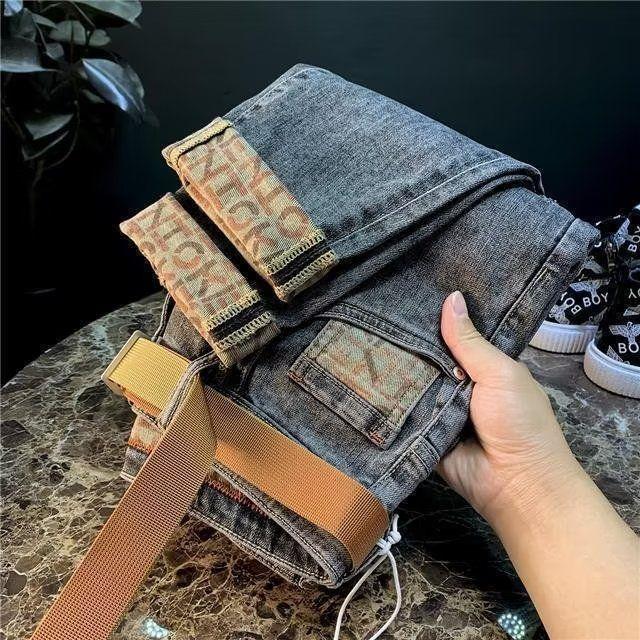 Product Introduction of Quần Jean Nam Hợp Xu hướng Cao Cấp, Dáng Rộng Vừa Vặn, Quần Ôm, Co Giãn Thường Ngày Dài Hợp Xu hướng, Bộ Sưu Tập Xuân Thu 2023 Hàng Mới Về, Thích Hợp Cho Nam Giới 16