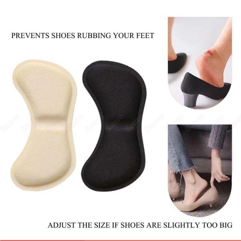 Set 2 Miếng lót giày chống rộng, Miếng lót gót giày bảo vệ gót sau 4D cao cấp, Miếng dán bảo vệ gót chân _LMA 1
